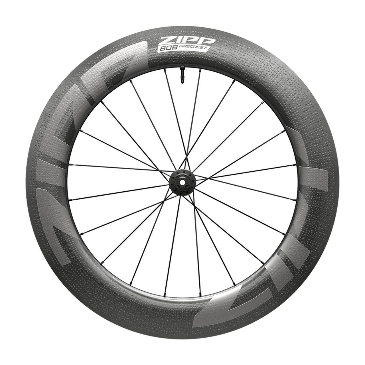 Pair of ZIPP 808 FIRECREST DISC Tubeless-Ready Wheels (Center Lock)