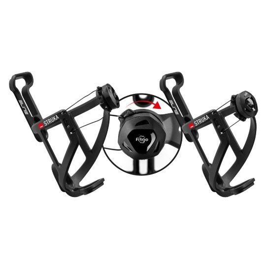 ELITE STRUKA bottle cage Black