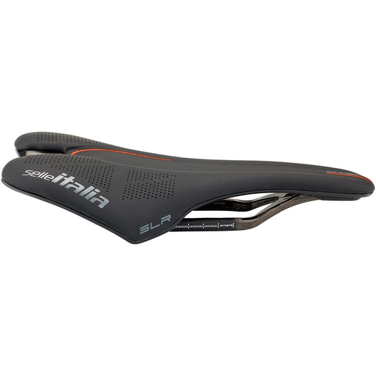 Σέλα SELLE ITALIA SLR BOOST S1 Carbon Rails Μαύρο
