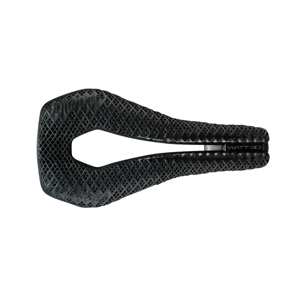 Σέλα SELLE ITALIA WATT SUPERFLOW 3D Rails Ti316 Μαύρο