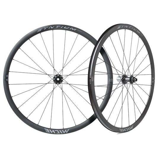 Ζεύγος τροχών MICHE SYNTIUM AERO DISC Tubeless Ready (Center Lock)