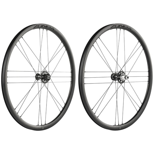 Ζεύγος ζαντών CAMPAGNOLO ZONDA GT C23 33 με ελαστικά (Center Lock)