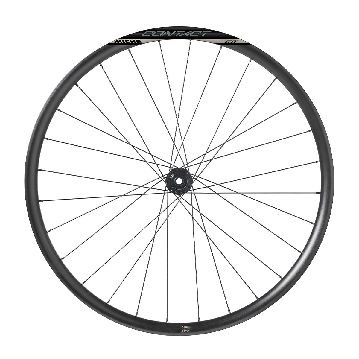 Pair of MICHE CONTACT GR DISC wheels with tires (Center Lock)