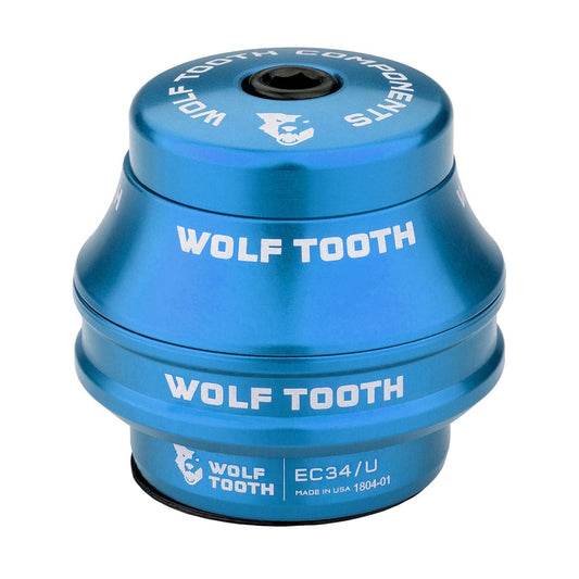 Υψηλό κύπελλο για εξωτερικό ακουστικό WOLF TOOTH PREMIUM 1 "1/8 EC34 Stack 16 mm Μπλε