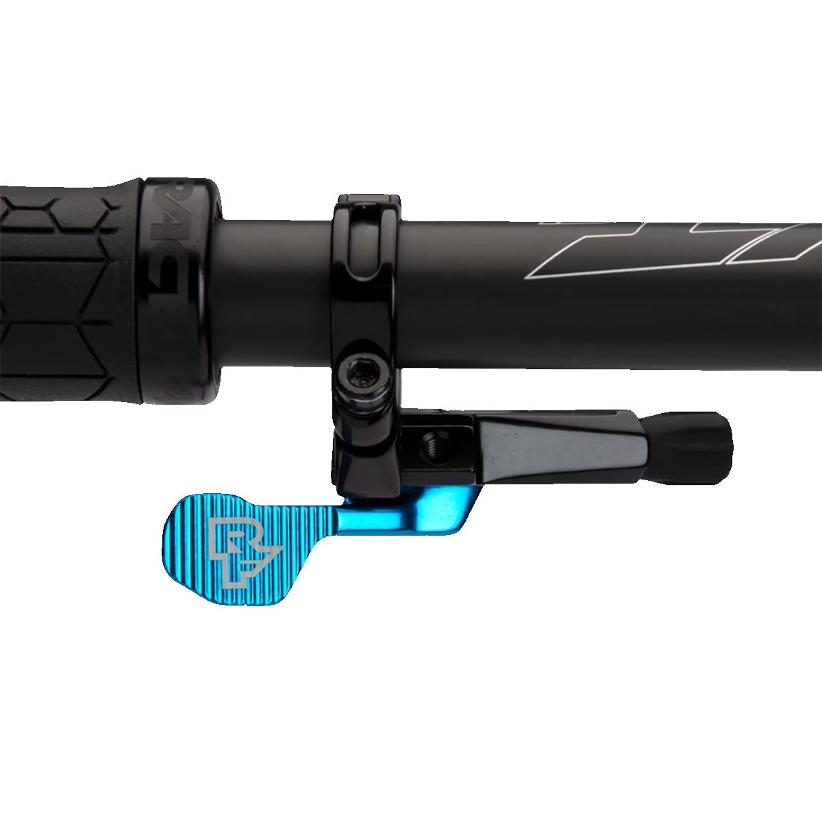 Control rod Saddle RACE FACE TURBINE R 1X Left Blue