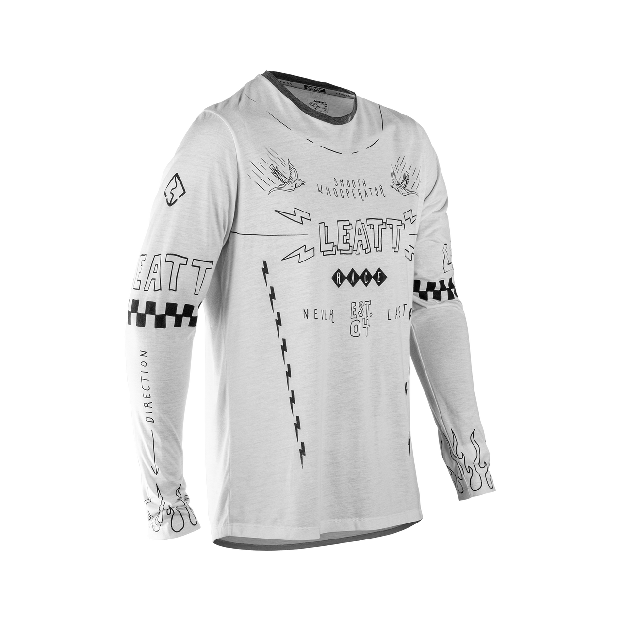 LEATT MTB Gravity 3.0 Long Sleeve Jersey Λευκό
