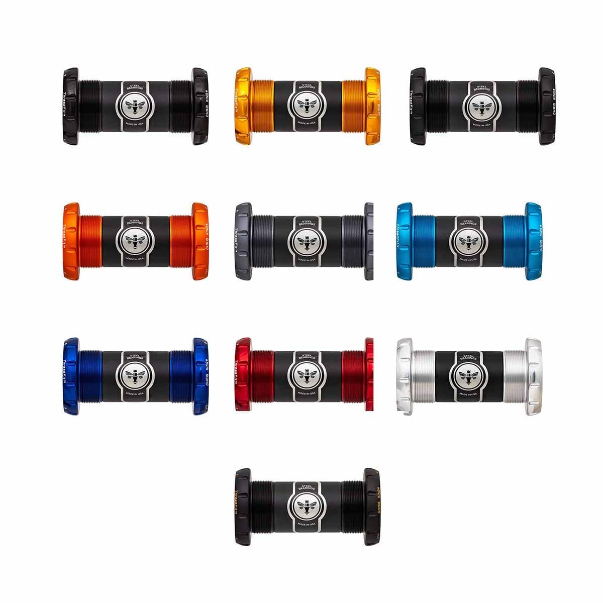 CHRIS KING ThreadFit 30 68/73 mm Sram DUB Ceramic Red στροφαλοφόρος μηχανισμός