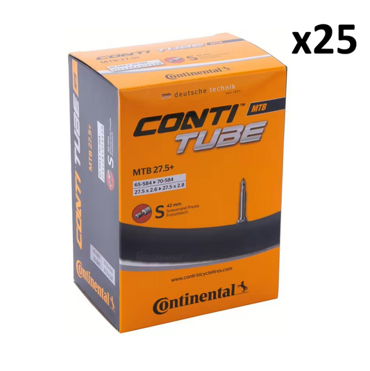 Εσωτερικός σωλήνας CONTINENTAL 27.5x2.60-2.80 Presta 42mm (πακέτο 25)