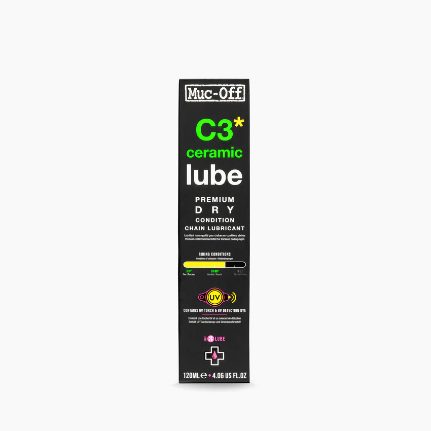 MUC-OFF C3 DRY CERAMIC LUBE για ξηρές συνθήκες (120 ml)