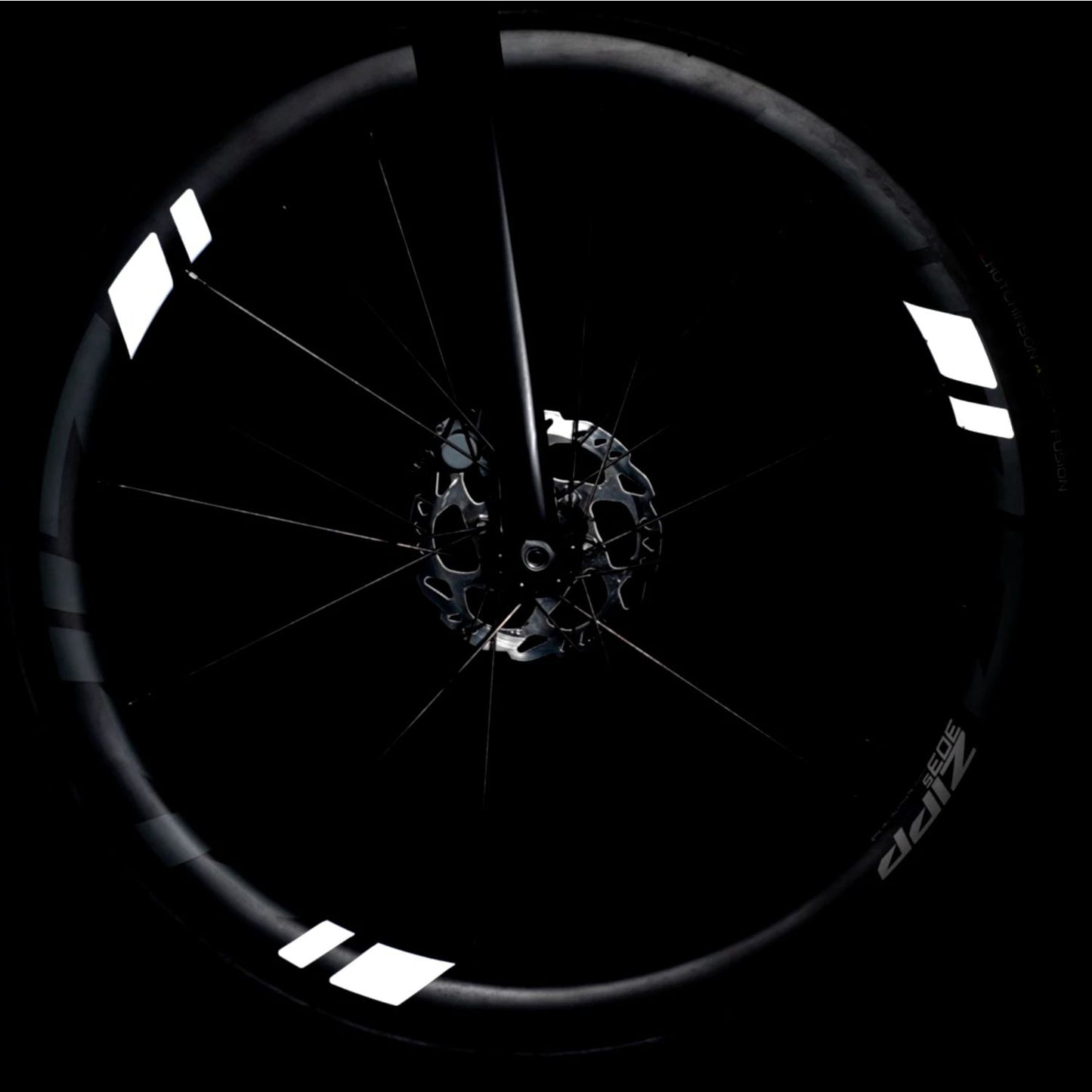 THE BEAM WHEEL FLASH 2.0 Reflective Stickers Silver