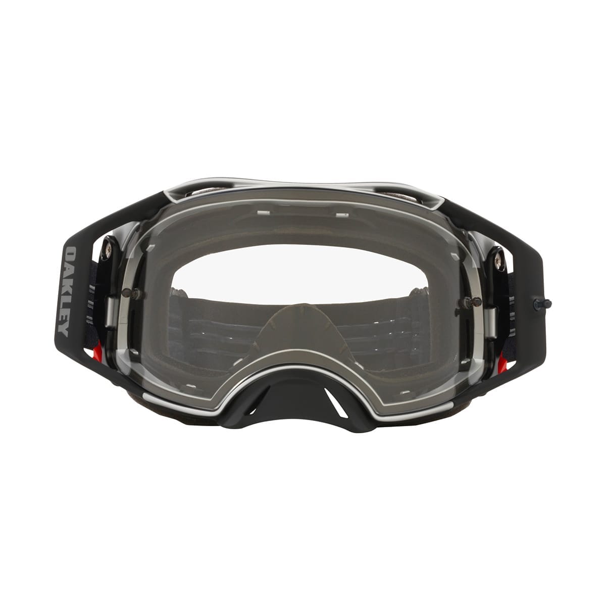 OAKLEY AIRBRAKE MX Tuff Blocks Μαύρο Gunmetal Clear γυαλί