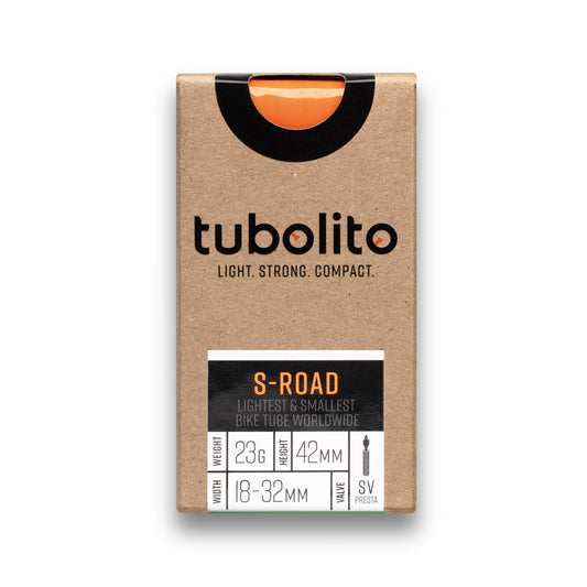 TUBOLITO S-ROAD 700x18/32 Presta Μαύρος εσωτερικός σωλήνας