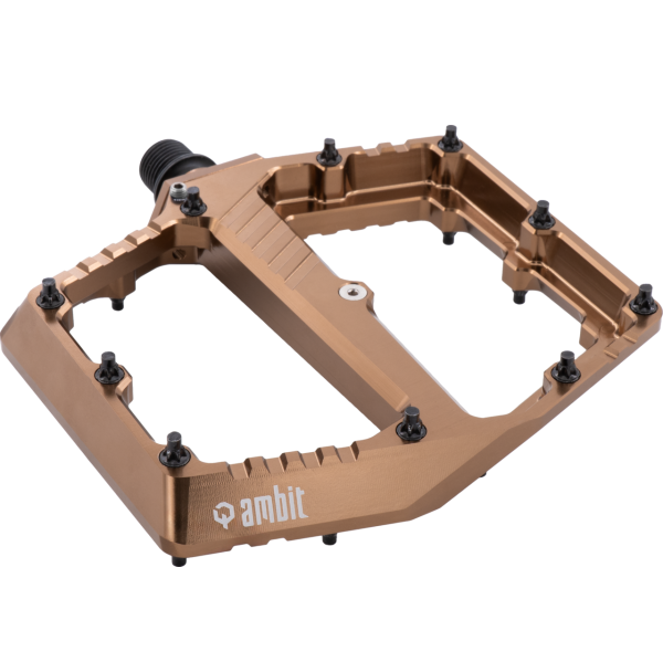 AMBIT Breach Medium Brown flat pedals