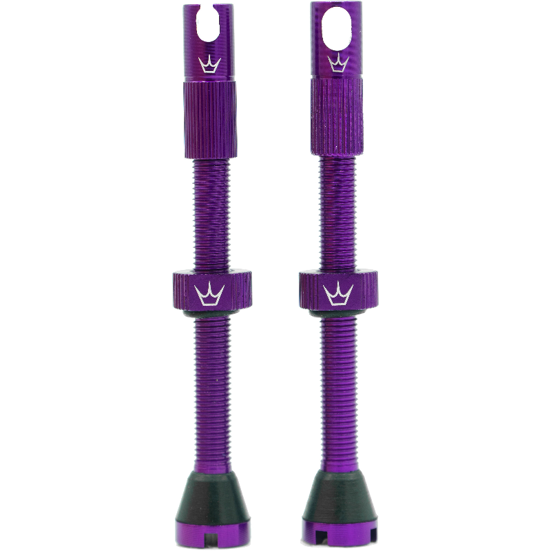 PEATY'S x Chris King MK2 Presta 80 mm βαλβίδες χωρίς σωλήνες (x2) Violet