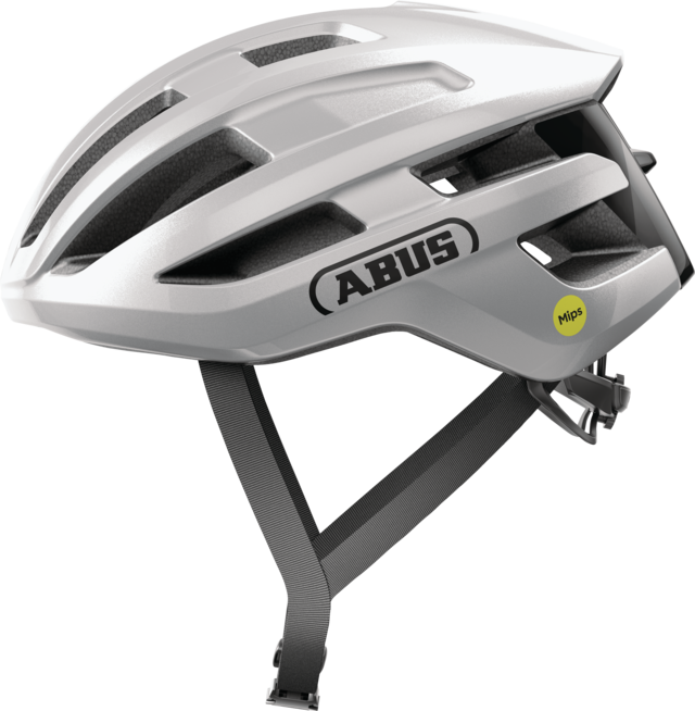 ABUS POWERDOME MIPS Road Helmet Silver