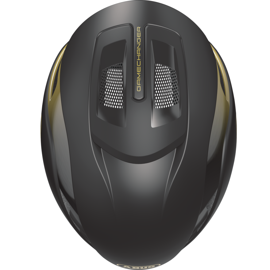 ABUS GAMECHANGER 2.0 κράνος δρόμου μαύρο/χρυσό