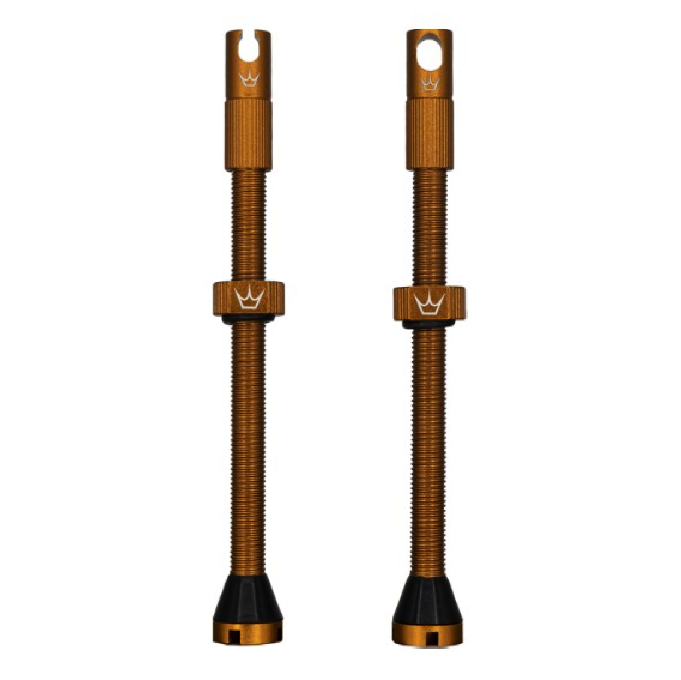 PEATY'S x Chris King MK2 Presta 80 mm βαλβίδες χωρίς σωλήνες (x2) Bourbon