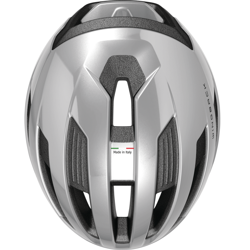 ABUS WINGBACK κράνος δρόμου Ασημί