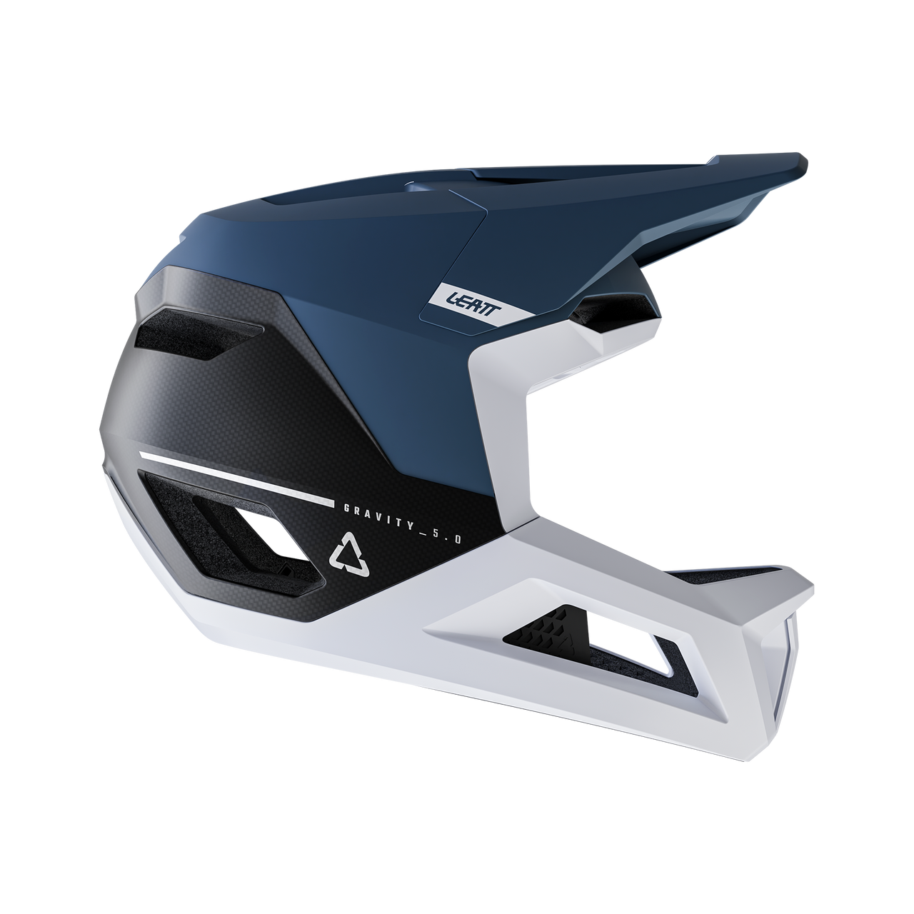 LEATT GRAVITY 5.0 MTB Helmet Blue/White