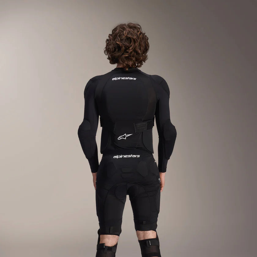 ALPINESTARS A-IMPACT PLASMA Μακρύ μανίκι μαύρο/λευκό προστατευτικό γιλέκο