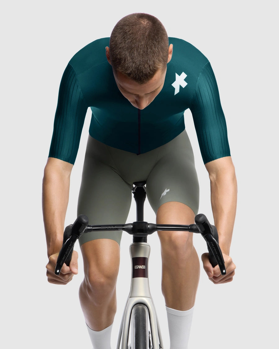 ASSOS EQUIPE RS S11 Short Sleeve Petrol Jersey