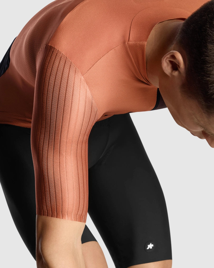 ASSOS EQUIPE RS S11 κοντομάνικο καφέ Jersey