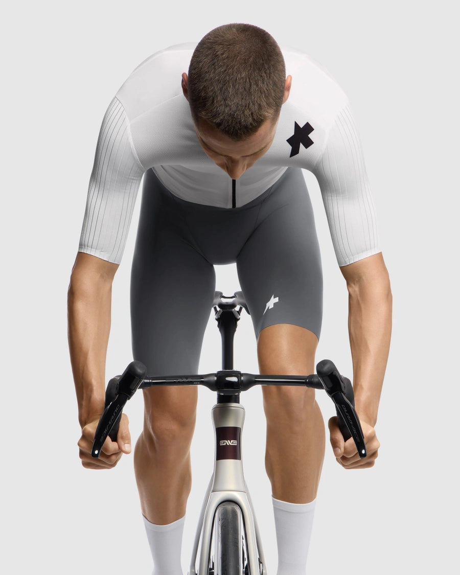 ASSOS EQUIPE RS S11 Κοντομάνικο Jersey Λευκό