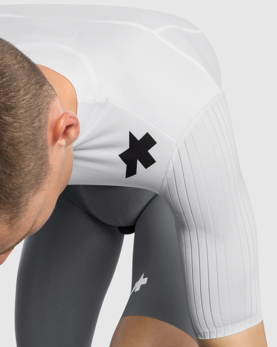 ASSOS EQUIPE RS S11 Κοντομάνικο Jersey Λευκό