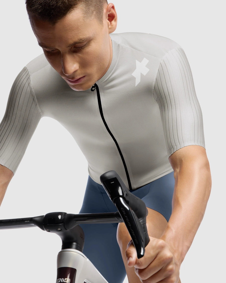 ASSOS EQUIPE RS S11 Short Sleeve Jersey Almond Milk