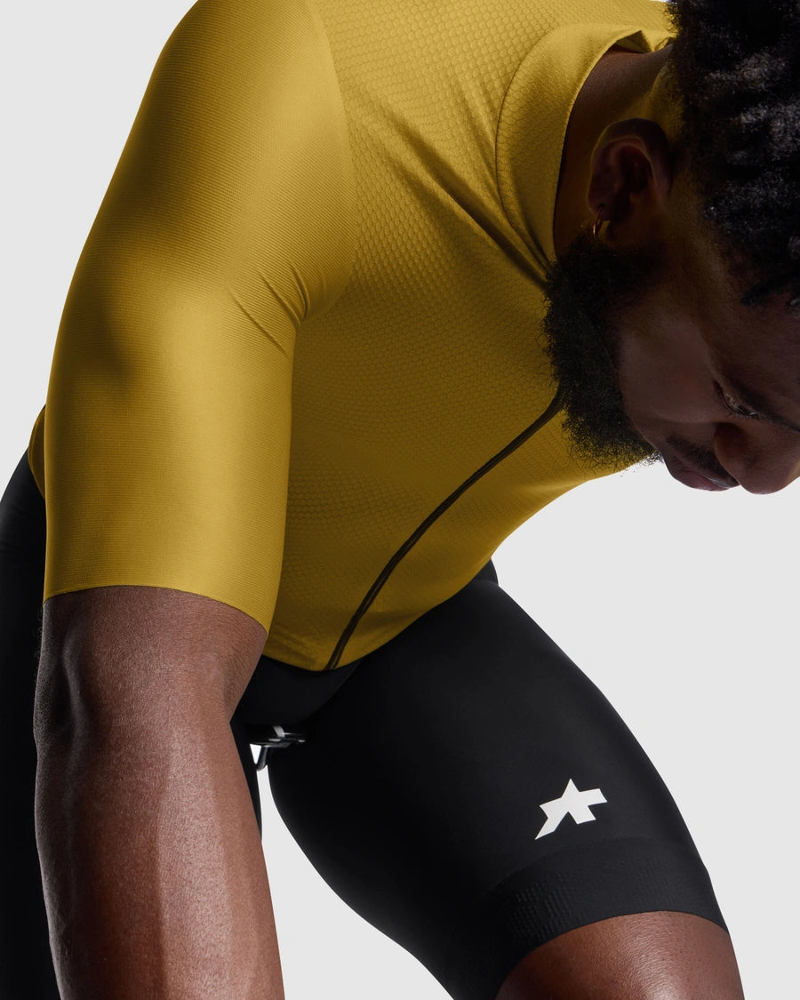 ASSOS MILLE GT JERSEY S11 EVO κοντομάνικο χρυσό κίτρινο Jersey