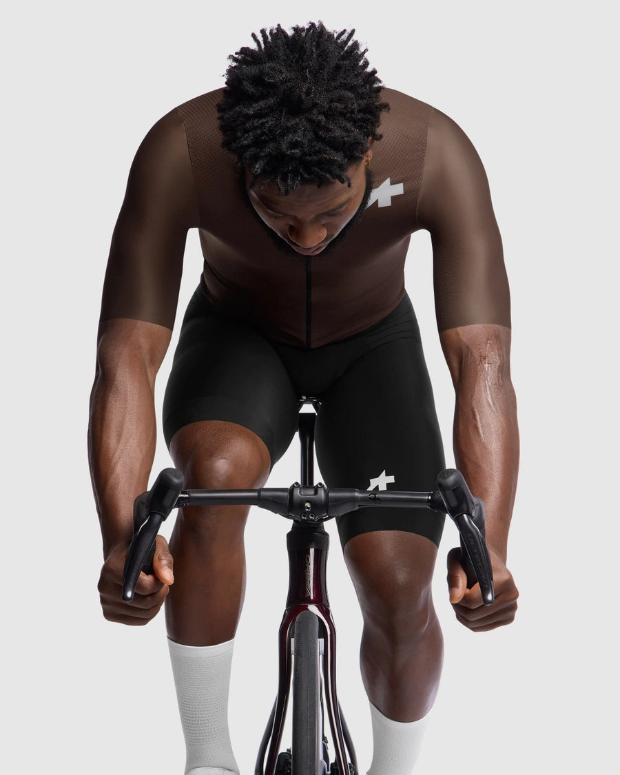 ASSOS MILLE GT S11 EVO Κοντομάνικο Jersey με κοντά μανίκια καφέ