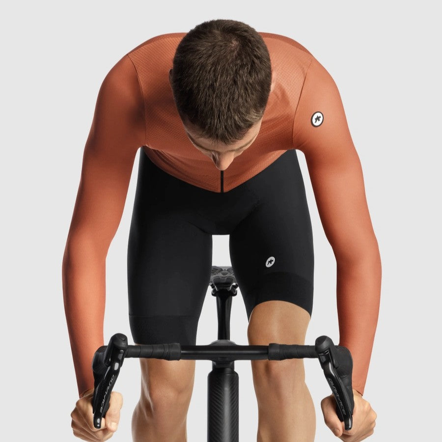 ASSOS MILLE GT Long Sleeve S11 Rusty Brown Jersey μακρύ μανίκι