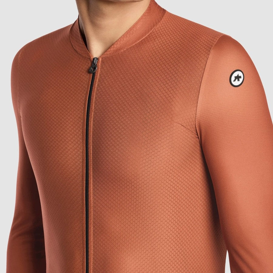 ASSOS MILLE GT Long Sleeve S11 Rusty Brown Jersey μακρύ μανίκι