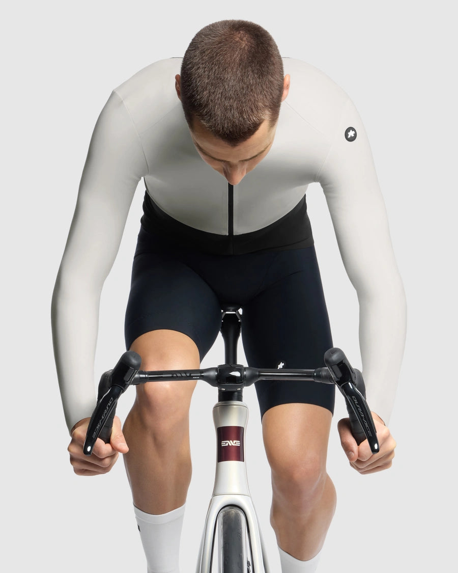 ASSOS EQUIPE R SPRING FALL S11 Μακρυμάνικο Jersey Λευκό