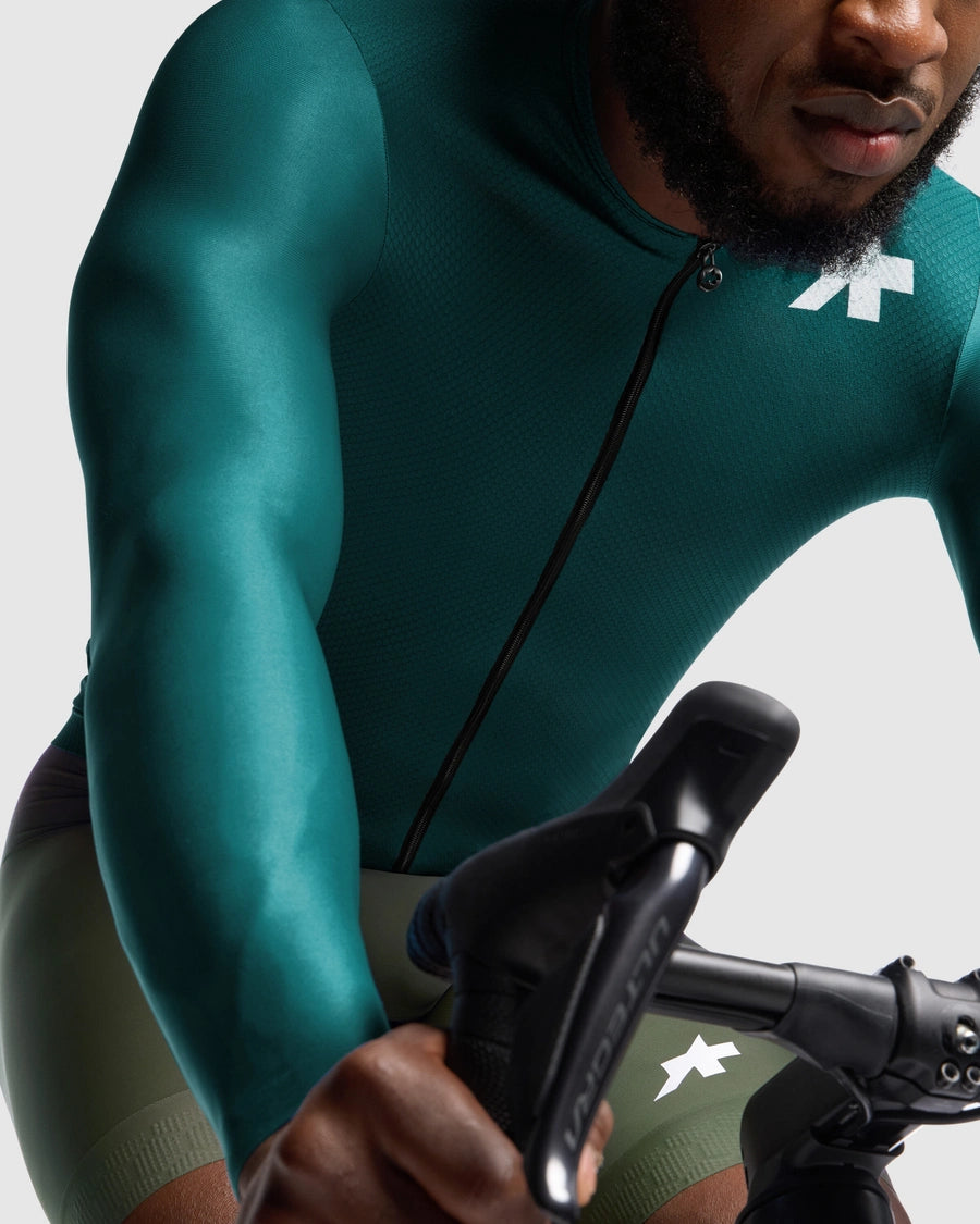 ASSOS MILLE GT S11 EVO Long Sleeve Petrol Jersey