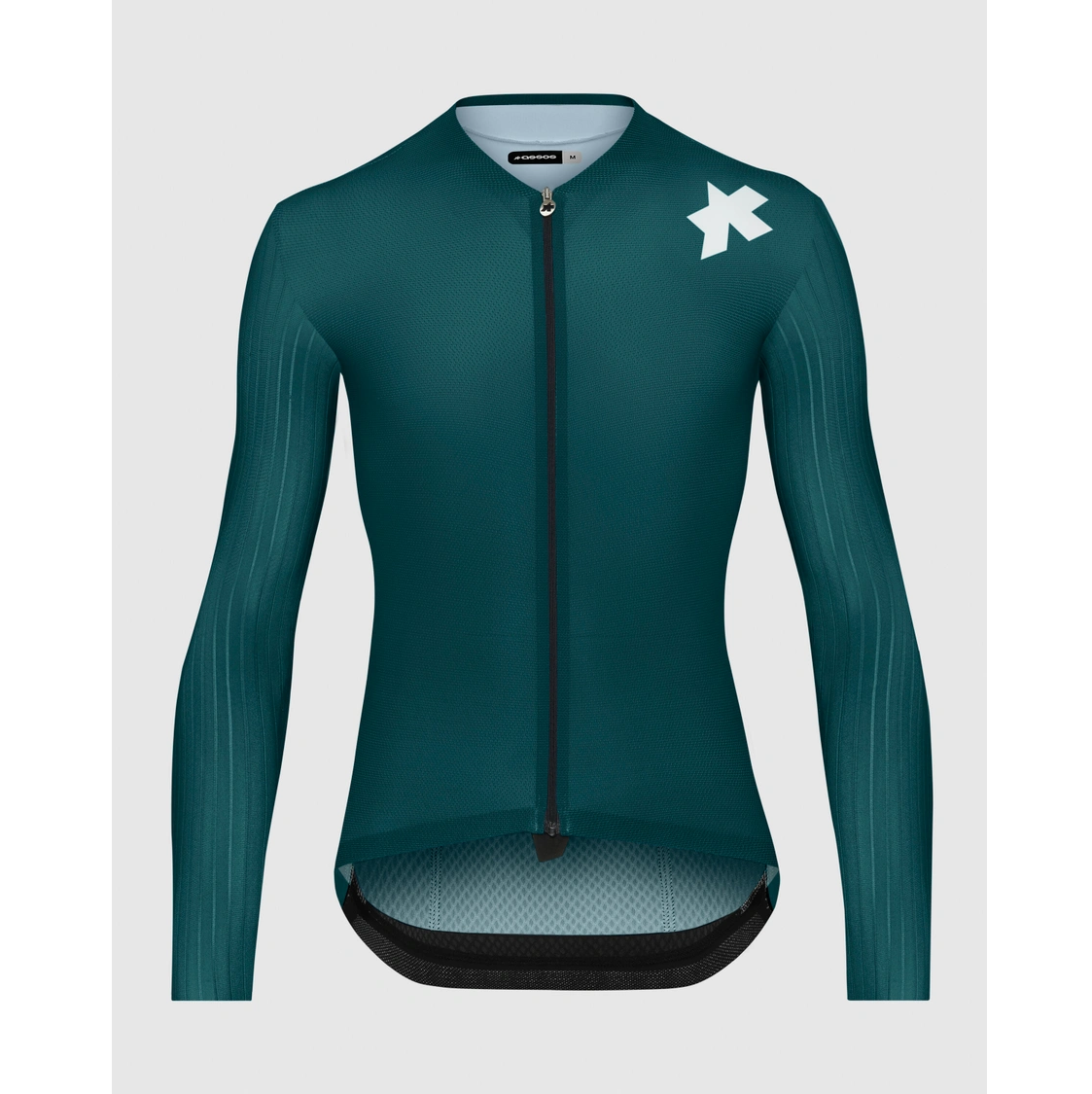 ASSOS EQUIPE RS S11 Long Sleeve Petrol Jersey