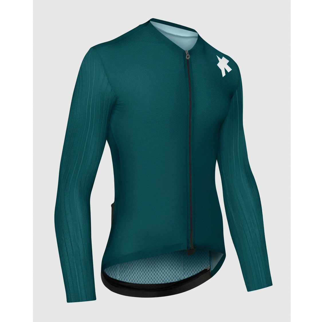 ASSOS EQUIPE RS S11 Long Sleeve Petrol Jersey