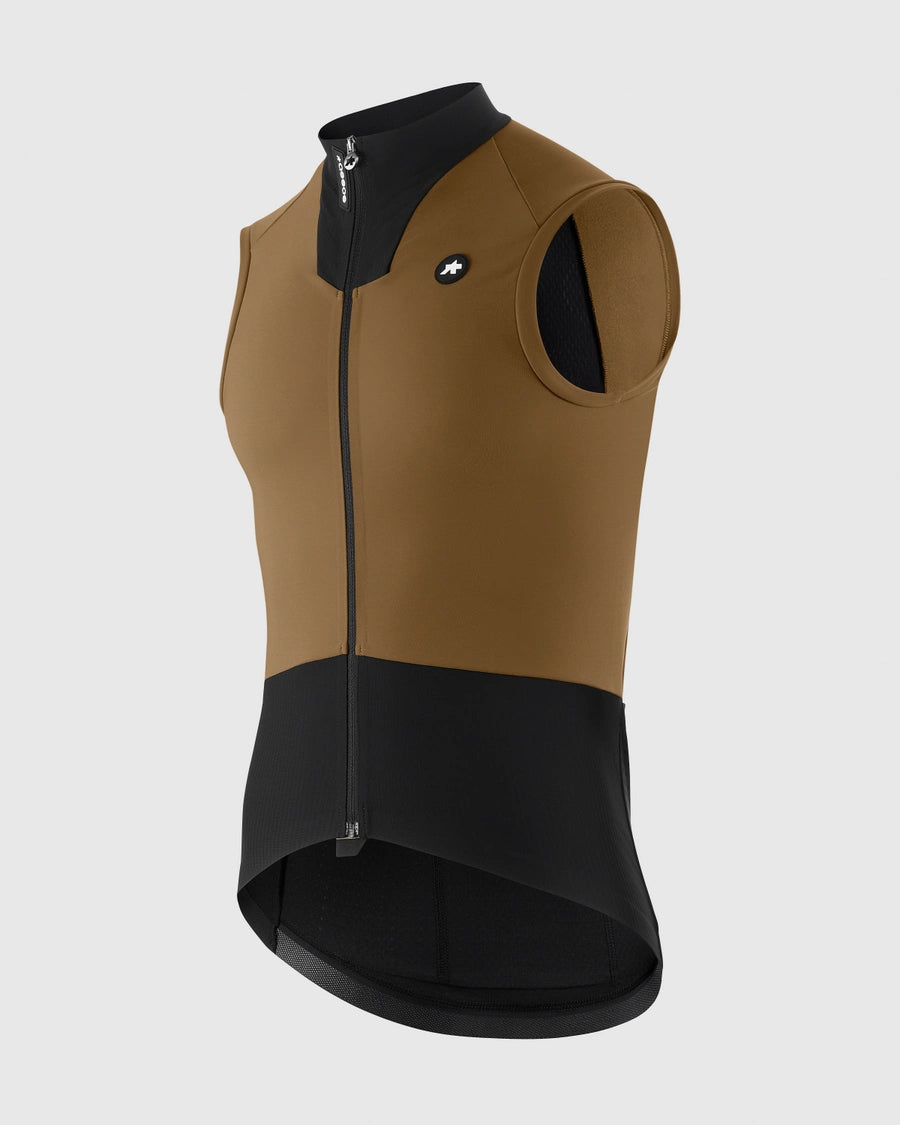 ASSOS EQUIPE R SPRING FALL S11 Jupiter Gold Μπουφάν χωρίς μανίκια