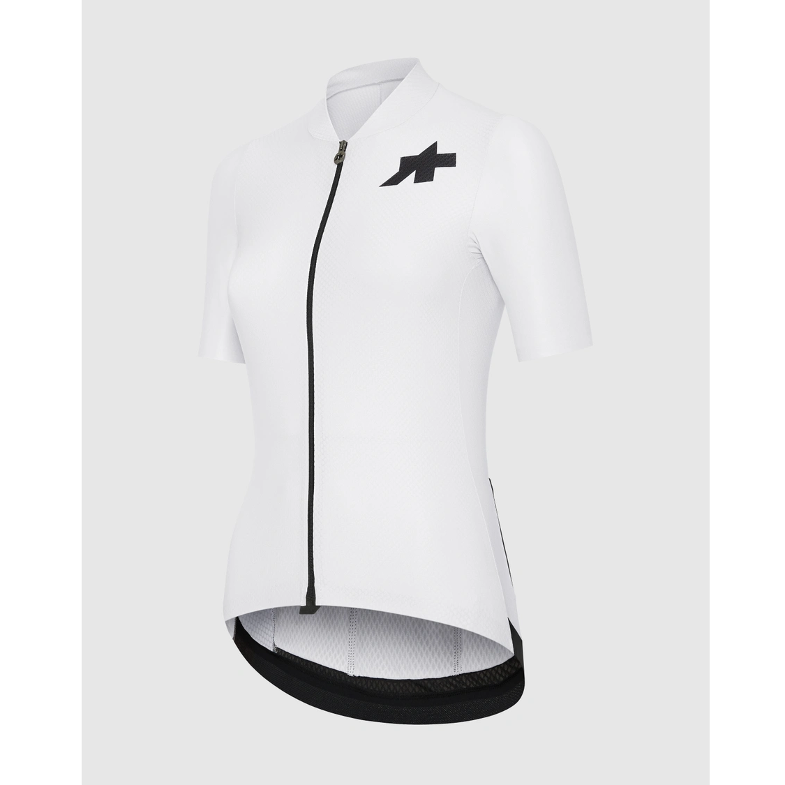 ASSOS UMA GT S11 EVO Γυναικείο κοντομάνικο Jersey Λευκό