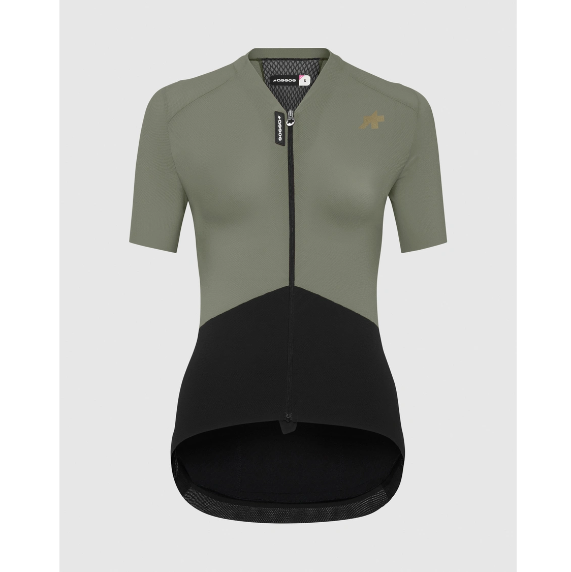 ASSOS UMA GTV S11 Γυναικείο κοντομάνικο Jersey Πράσινο