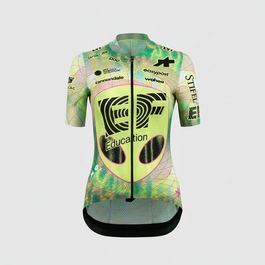 ASSOS UMA GT EDUCATION FIRST GIRO Jersey Κοντομάνικο μαύρο/κίτρινο