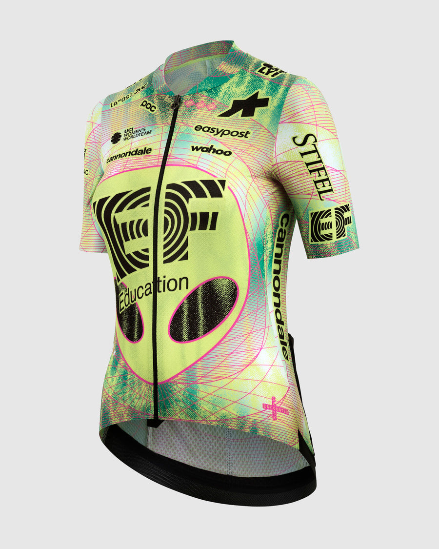 ASSOS UMA GT EDUCATION FIRST GIRO Jersey Κοντομάνικο μαύρο/κίτρινο