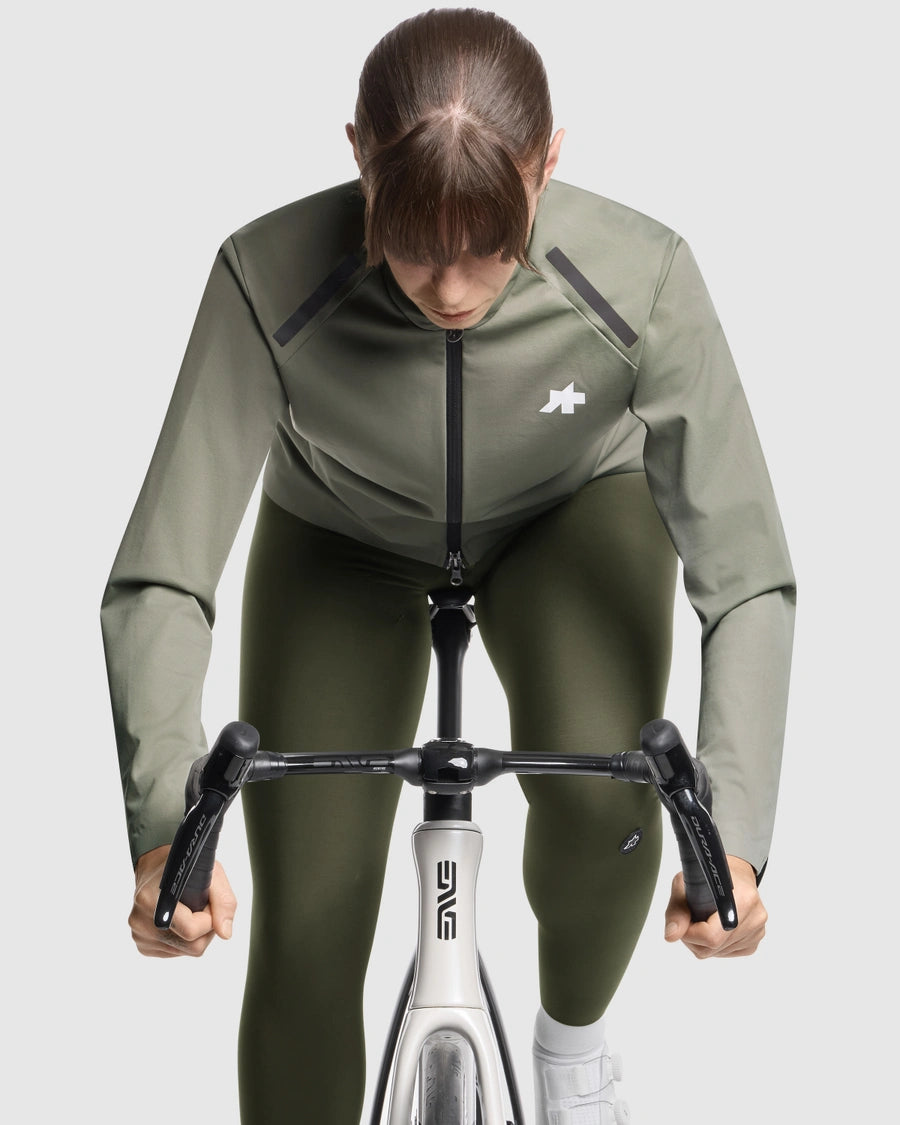 ASSOS MILLE GT SHELL S11 EVO Jacket Γυναικείο πράσινο