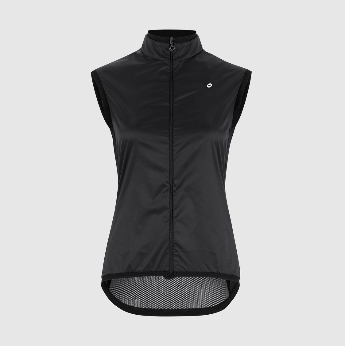 ASSOS UMA GT WIND C2 Γυναικείο αμάνικο μπουφάν μαύρο