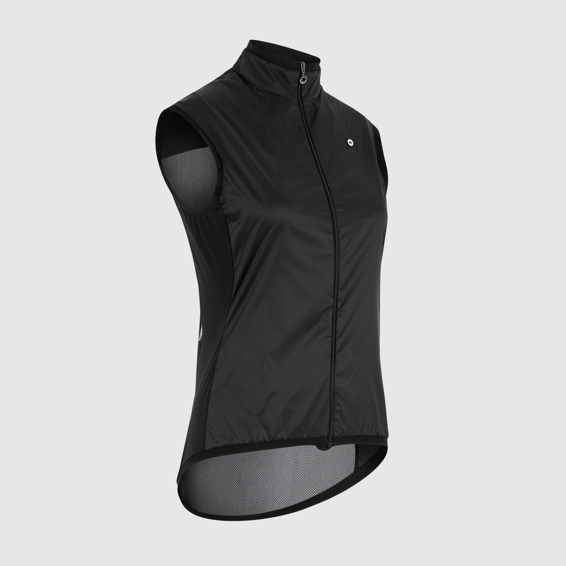 ASSOS UMA GT WIND C2 Γυναικείο αμάνικο μπουφάν μαύρο