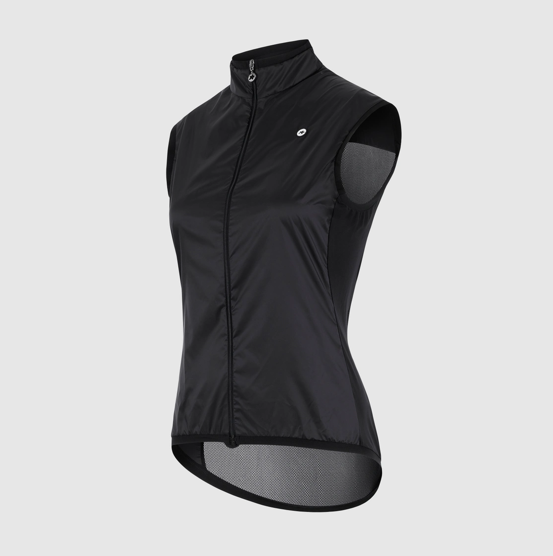 ASSOS UMA GT WIND C2 Γυναικείο αμάνικο μπουφάν μαύρο