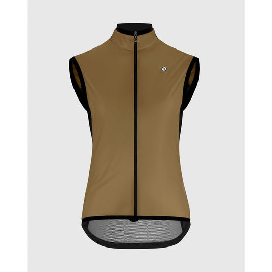 ASSOS UMA GT WIND C2 Γυναικείο καφέ αμάνικο μπουφάν χωρίς μανίκια