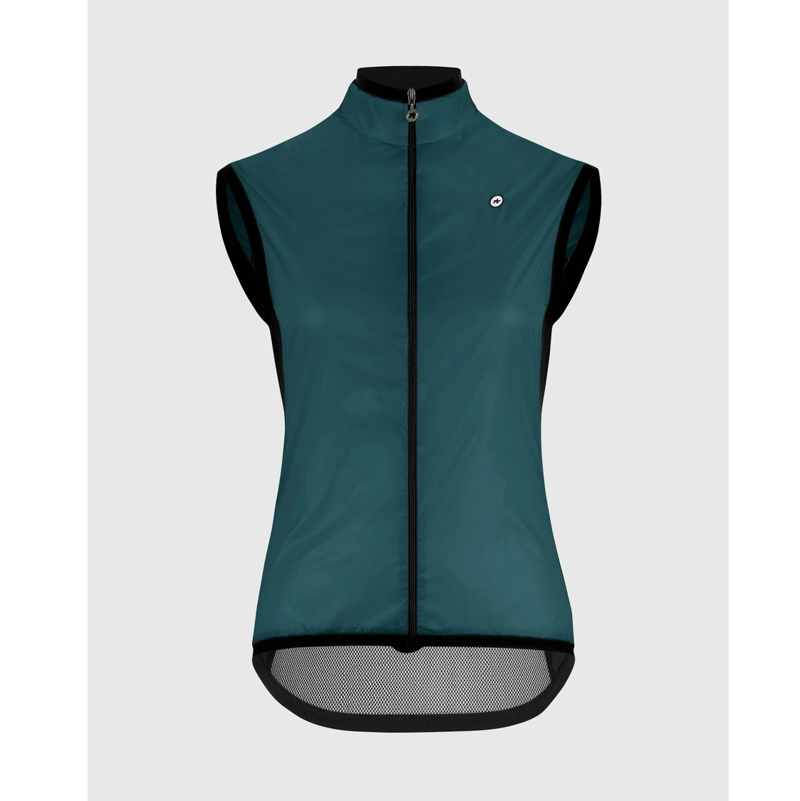 ASSOS UMA GT Wind C2 Γυναικείο αμάνικο μπουφάν Foundation Green