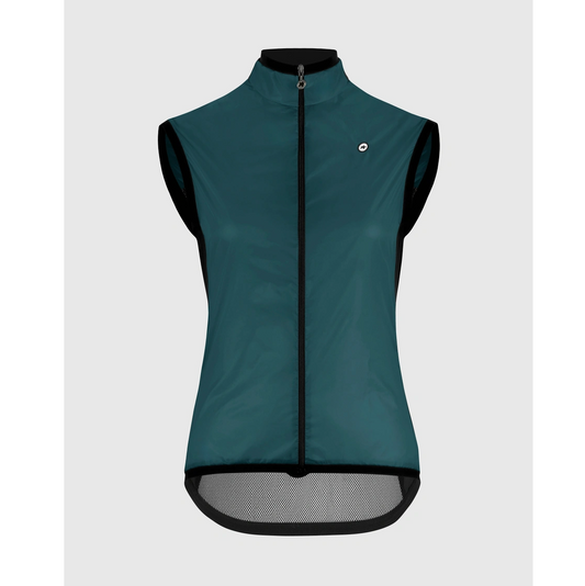 ASSOS UMA GT Wind C2 Γυναικείο αμάνικο μπουφάν Foundation Green