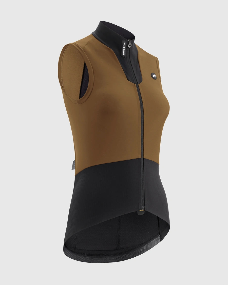ASSOS DYORA R SPRING FALL S11 Γυναικείο αμάνικο μπουφάν Jupiter Gold